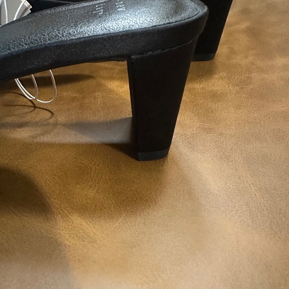 Women’s Jessica Mule Satin Heels-Black-A New Day - Picture 8 of 9